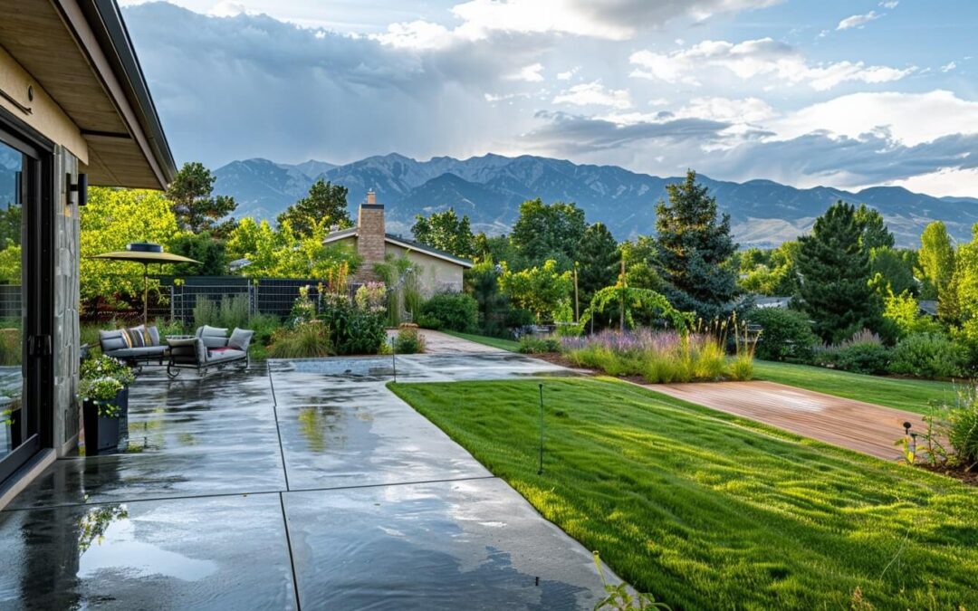 Why Drainage Matters in Concrete Projects Around Denver Homes