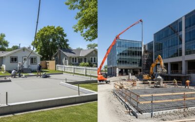 Residential vs. Commercial Concrete Contractors in Denver CO: What You Need to Know