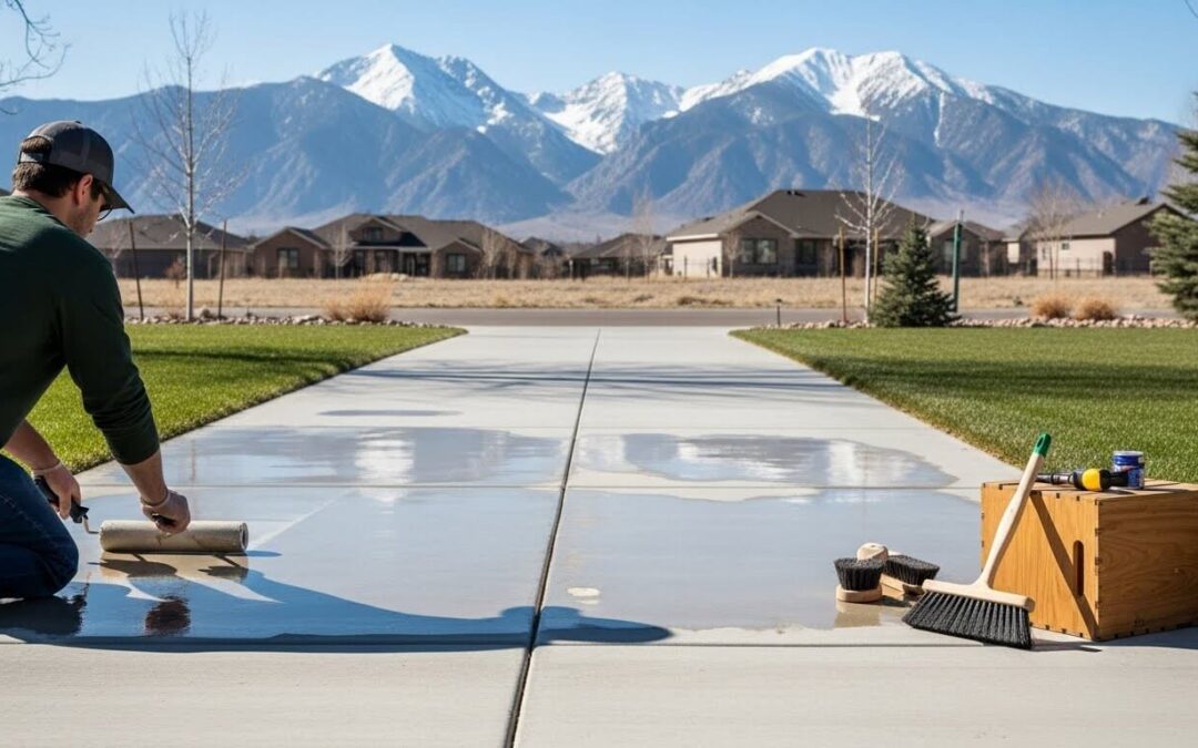 How to Maintain Your Concrete Driveway in Denver CO Year-Round