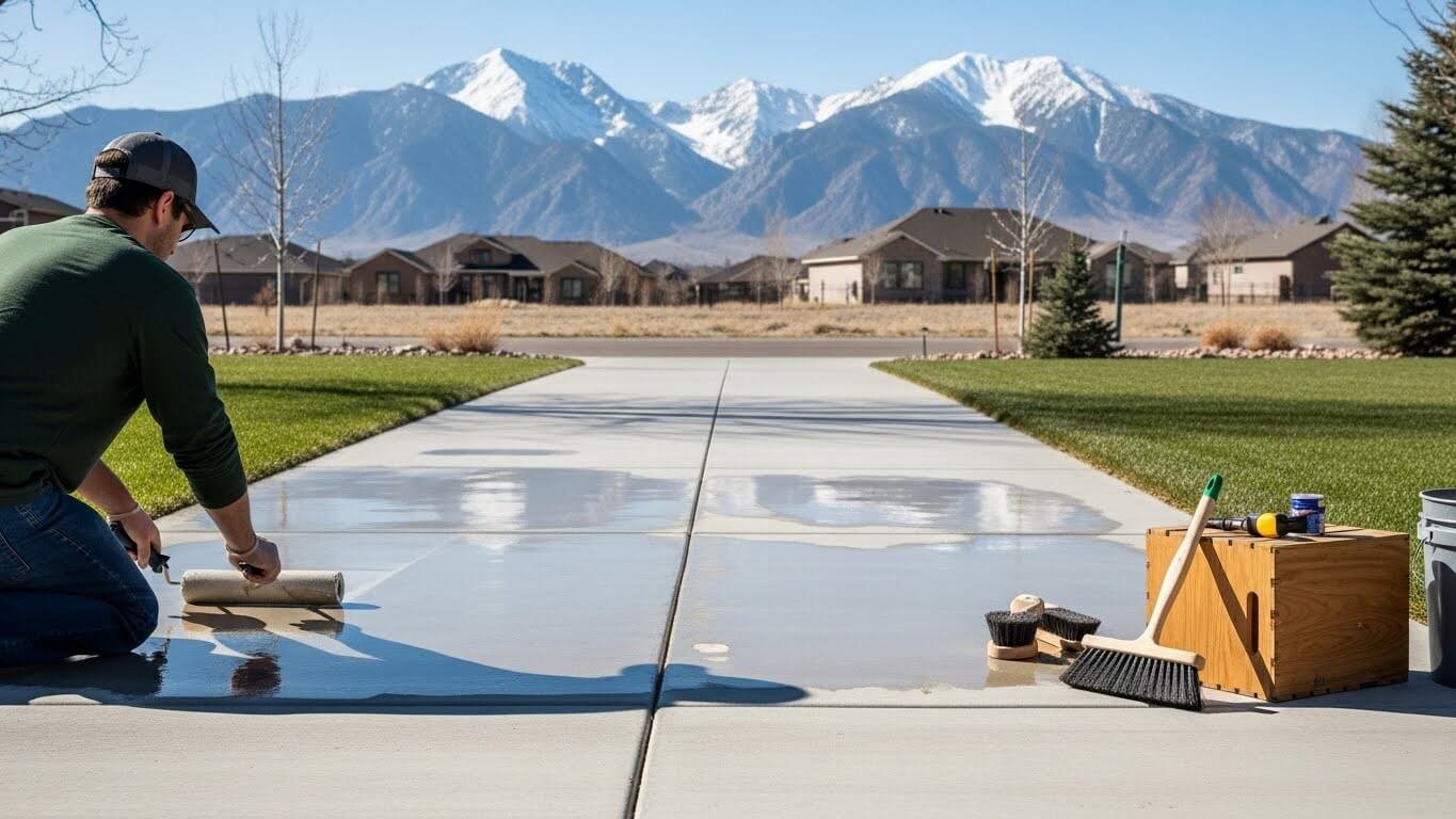 concrete repair project