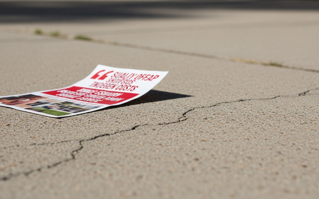 Hidden Red Flags in Cheap Concrete Quotes in Denver CO