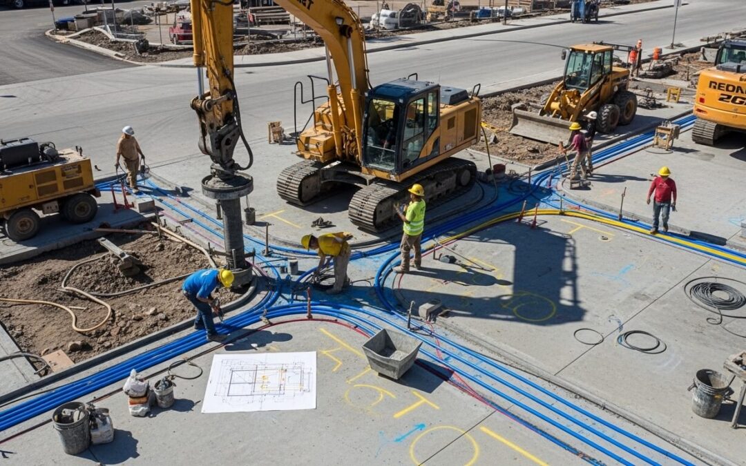 How Concrete Contractors in Denver CO Plan Around Utility Lines