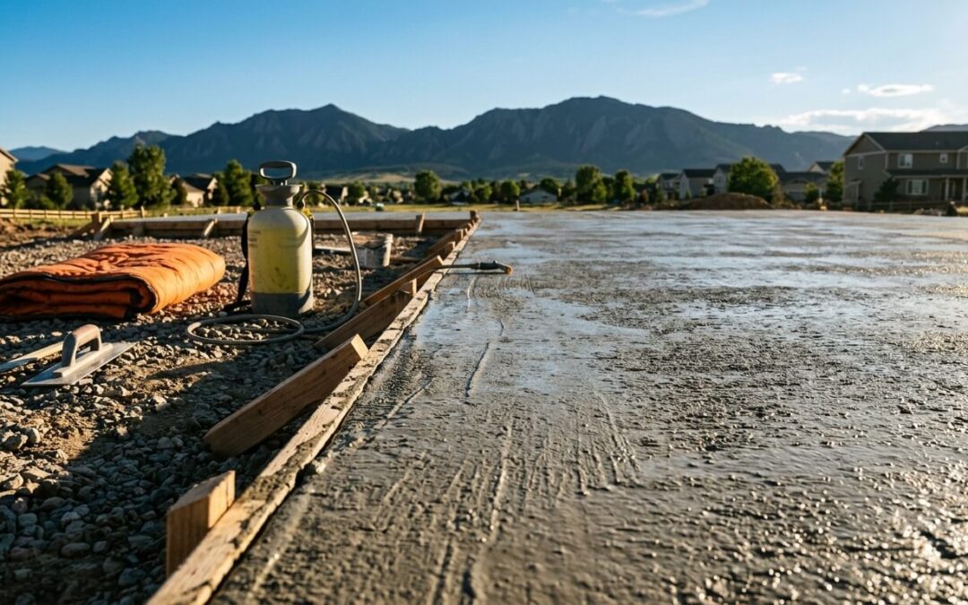 Concrete Curing Times in Denver, CO: What Homeowners Don’t Realize