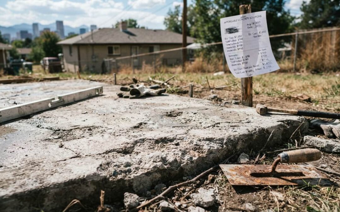 Hidden Red Flags in Cheap Concrete Estimates in Denver CO