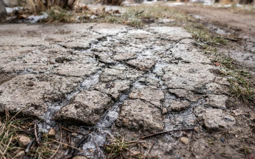 How Denver Freeze-Thaw Cycles Damage Concrete Over Time