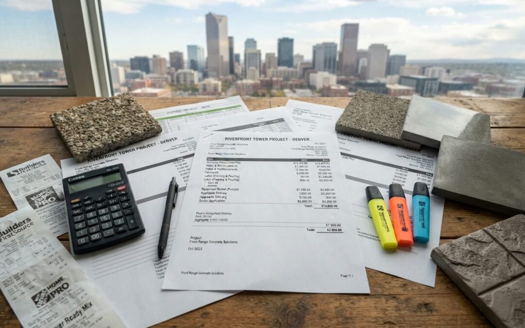 Real Cost Breakdown of Concrete Projects in Denver CO (What You’re Actually Paying For)